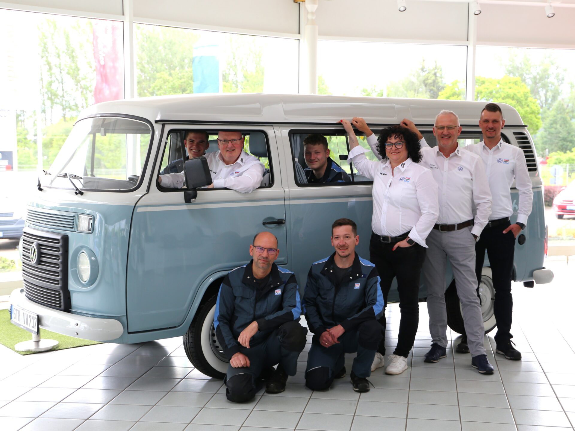 L'équipe AHG Bosch Service de Waltershausen